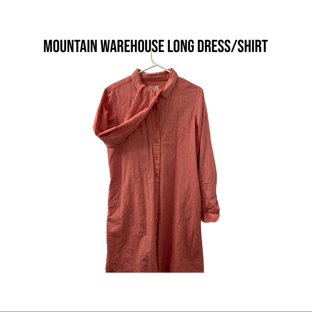 Mountain warehouse long dress/shirt + pockets